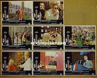 F604 WUSA 8 lobby cards '70 Paul Newman, Joanne Woodward