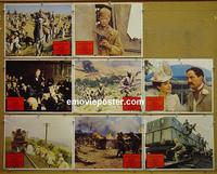 F611 YOUNG WINSTON 8 lobby cards '72 Robert Shaw, Attenborough