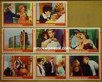 F612 YOUNGBLOOD HAWKE 8 lobby cards '64 James Franciscus