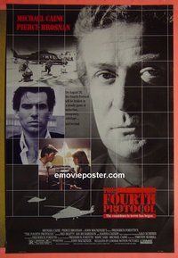 H019 4th PROTOCOL one-sheet movie poster '87 Pierce Brosnan