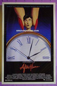 H044 AFTER HOURS style B one-sheet movie poster '85 Scorsese, Arquette