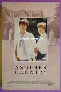 H085 ANOTHER COUNTRY one-sheet movie poster '84 early Rupert Everett