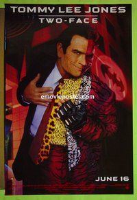 H144 BATMAN FOREVER single-sided advance one-sheet movie poster '95 Tommy Lee Jones