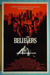 H166 BELIEVERS one-sheet movie poster '87 Martin Sheen