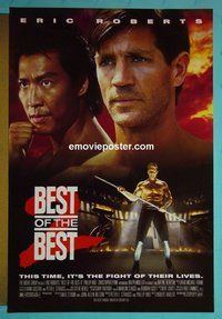 H169 BEST OF THE BEST 2 one-sheet movie poster #1 '93 Eric Roberts, Rhee