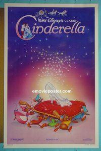 H265 CINDERELLA one-sheet movie poster R87 Walt Disney
