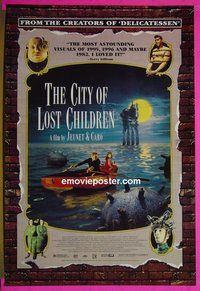 H268 CITY OF LOST CHILDREN one-sheet movie poster '95 Ron Perlman