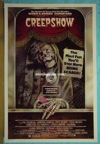 H297 CREEPSHOW one-sheet movie poster '82 George Romero, S. King