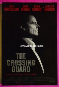 H299 CROSSING GUARD double-sided one-sheet movie poster '95 Jack Nicholson