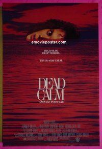H313 DEAD CALM one-sheet movie poster '89 Nicole Kidman