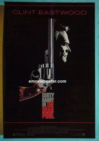 H315 DEAD POOL one-sheet movie poster '88 Eastwood as Dirty Harry