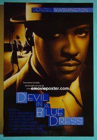 H329 DEVIL IN A BLUE DRESS single-sided one-sheet movie poster '95 Denzel