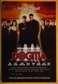 H336 DOGMA one-sheet movie poster '99 Kevin Smith, Ben Affleck, Matt Damon