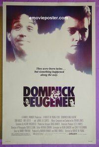 H341 DOMINICK & EUGENE one-sheet movie poster '88 Ray Liotta, Tom Hulce