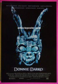 H342 DONNIE DARKO one-sheet movie poster '01 6-foot rabbit!