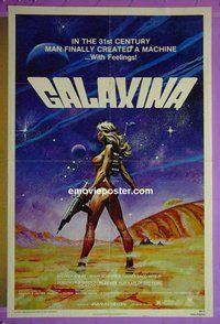 H442 GALAXINA style A one-sheet movie poster '80 Dorothy Stratten