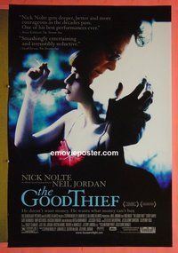H473 GOOD THIEF double-sided one-sheet movie poster '02 Nick Nolte, Neil Jordan