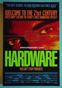 H507 HARDWARE one-sheet movie poster '90 Dylan McDermott