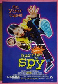 H508 HARRIET THE SPY double-sided advance one-sheet movie poster '96 Nickelodeon