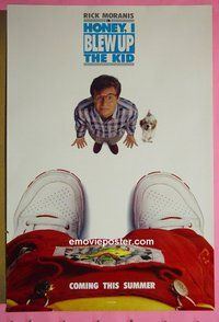 H540 HONEY I BLEW UP THE KID double-sided teaser one-sheet movie poster #2 '92 Moranis