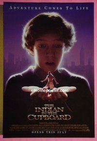 H573 INDIAN IN THE CUPBOARD double-sided advance one-sheet movie poster '95 family classic