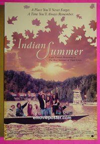H574 INDIAN SUMMER double-sided one-sheet movie poster '93 Diane Lane