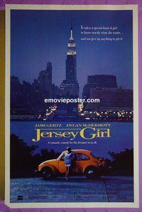 H611 JERSEY GIRL double-sided one-sheet movie poster '91 Jami Gertz, Dylan McDermott