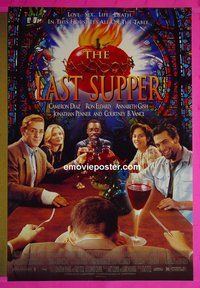 H652 LAST SUPPER double-sided one-sheet movie poster '95 Cameron Diaz