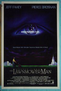 H655 LAWNMOWER MAN one-sheet movie poster '92 Stephen King