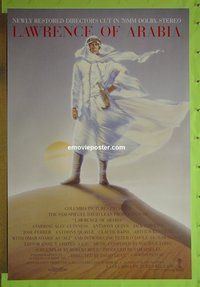 H656 LAWRENCE OF ARABIA one-sheet movie poster R89 O'Toole