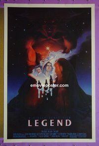 H658 LEGEND one-sheet movie poster '86 Tom Cruise, Ridley Scott
