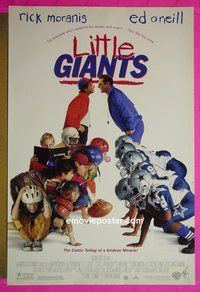 H684 LITTLE GIANTS double-sided style B one-sheet movie poster '94 Moranis, O'Neill