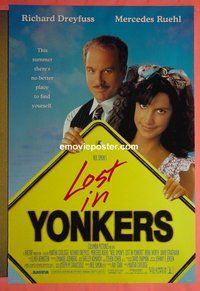 H702 LOST IN YONKERS double-sided one-sheet movie poster '93 Richard Dreyfuss