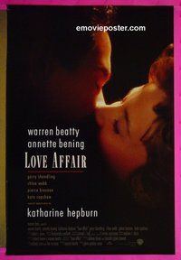 H703 LOVE AFFAIR double-sided one-sheet movie poster '94 Beatty