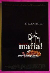H708 MAFIA double-sided one-sheet movie poster '98 Jay Mohr, Lloyd Bridges