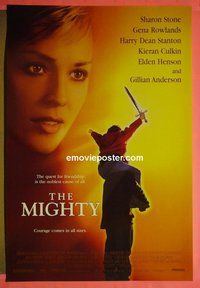 H736 MIGHTY one-sheet movie poster '97 Sharon Stone, Culkin