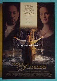 H749 MOLL FLANDERS double-sided one-sheet movie poster '95 Robin Wright Penn