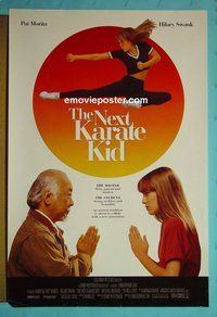 H792 NEXT KARATE KID one-sheet movie poster '94 Hilary Swank