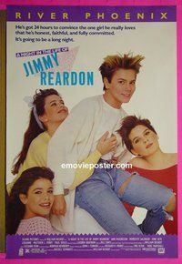 H796 NIGHT IN THE LIFE OF JIMMY REARDON one-sheet movie poster '88 Phoenix