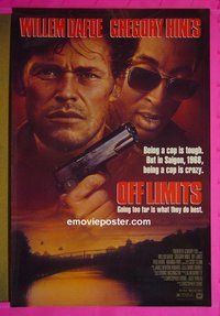 H805 OFF LIMITS one-sheet movie poster '88 Willem Dafoe