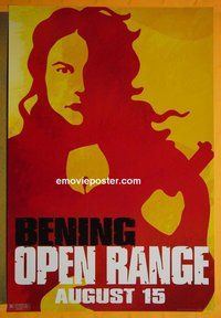 H811 OPEN RANGE teaser one-sheet movie poster #1 '03 Kevin Costner, Robert Duvall