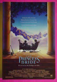 H882 PRINCESS BRIDE one-sheet movie poster '87 Elwes, Patinkin