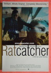 H909 RATCATCHER one-sheet movie poster '99 William Eadie