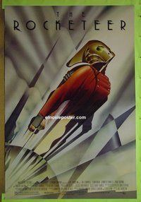 H941 ROCKETEER double-sided one-sheet movie poster '91 Connelly, Campbell