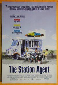 I077 STATION AGENT one-sheet movie poster '03 Peter Dinklage