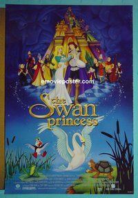 I095 SWAN PRINCESS double-sided style A one-sheet movie poster '94 animated!