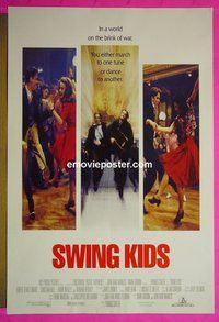 I102 SWING KIDS double-sided one-sheet movie poster '93 Robert Sean Leonard