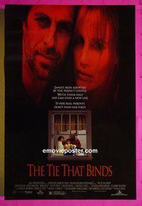 I136 TIE THAT BINDS double-sided one-sheet movie poster '95 Hannah, Carradine