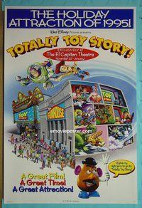I160 TOTALLY TOY STORY 1sh '95 Disney & Pixar!