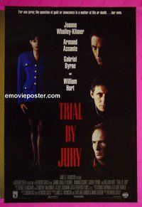 I169 TRIAL BY JURY one-sheet movie poster '94 Joanne Whalley-Kilmer